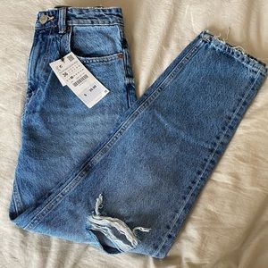 NWT Zara Mom Jeans